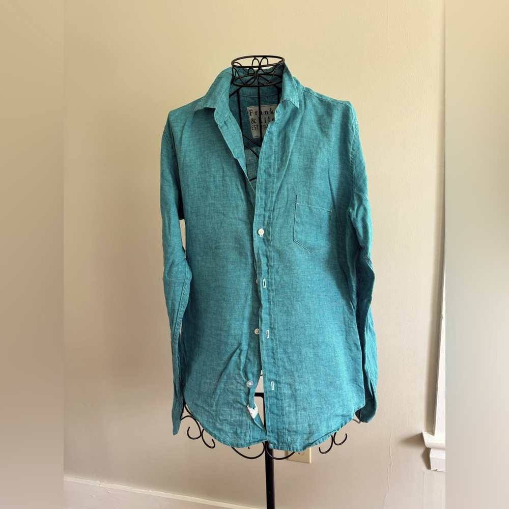 Frank and Eileen Barry linen shirt